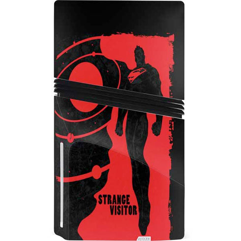 DC Comics Superman Silhouette Flying PS5 Pro Disk Console Skin
