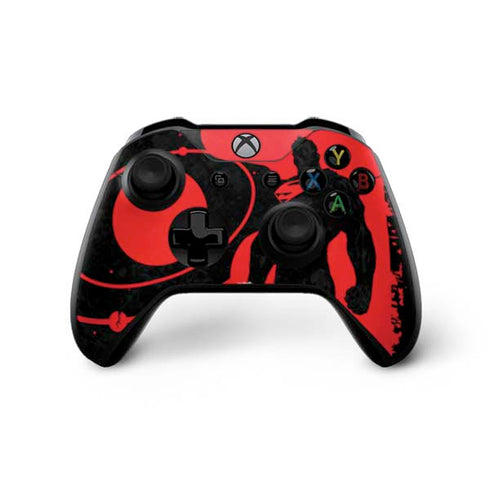 DC Comics Superman Silhouette Flying Xbox One X Controller Skin