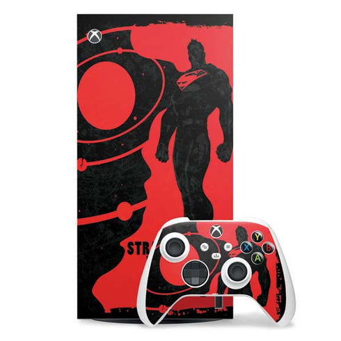 DC Comics Superman Silhouette Flying Xbox Series X Skins