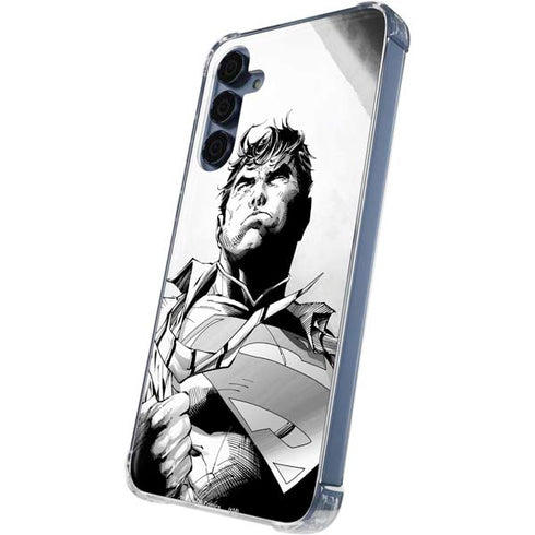 DC Comics Superman Unchained #1 SD Comic Con Variant Cover New 52 Art by Jim Lee Galaxy A55 5G Clear Case