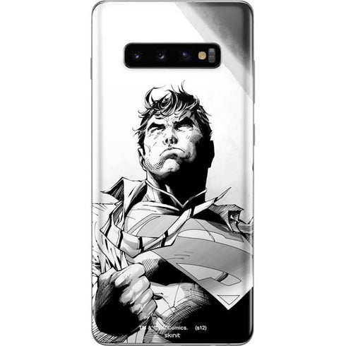 DC Comics Superman Unchained #1 SD Comic Con Variant Cover New 52 Art by Jim Lee Galaxy S10 Plus Skin
