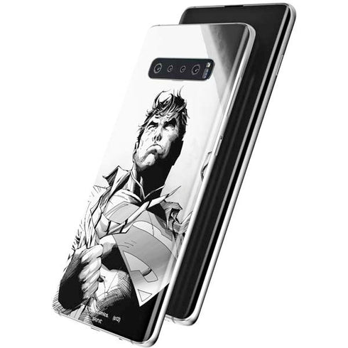 DC Comics Superman Unchained #1 SD Comic Con Variant Cover New 52 Art by Jim Lee Galaxy S10 Skin