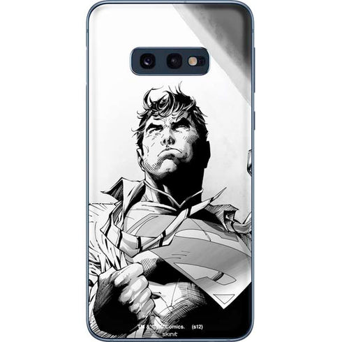 DC Comics Superman Unchained #1 SD Comic Con Variant Cover New 52 Art by Jim Lee Galaxy S10e Skin