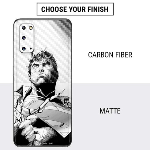 DC Comics Superman Unchained #1 SD Comic Con Variant Cover New 52 Art by Jim Lee Galaxy S20 Skin