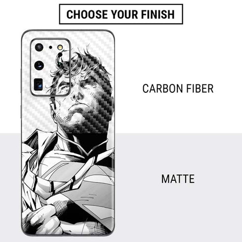 DC Comics Superman Unchained #1 SD Comic Con Variant Cover New 52 Art by Jim Lee Galaxy S20 Ultra 5G Skin