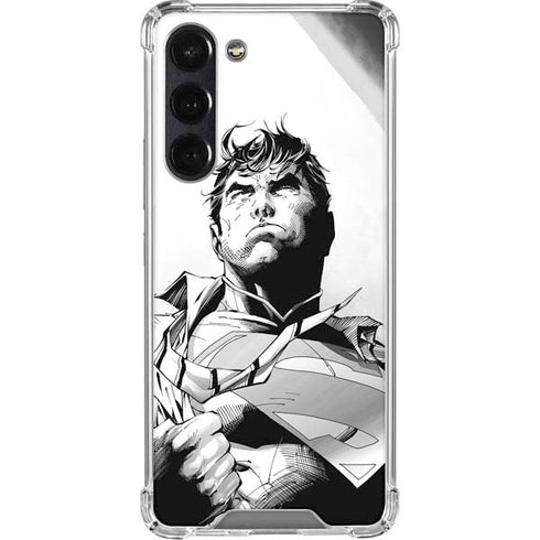 DC Comics Superman Unchained #1 SD Comic Con Variant Cover New 52 Art by Jim Lee Galaxy S24 FE Clear Case