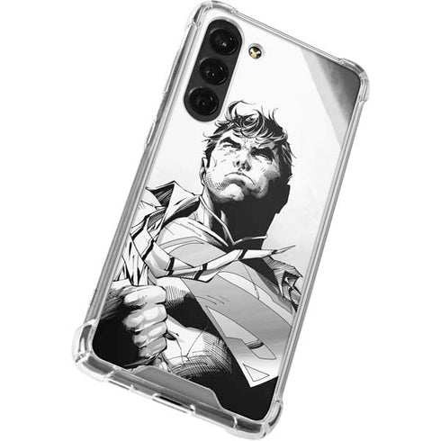 DC Comics Superman Unchained #1 SD Comic Con Variant Cover New 52 Art by Jim Lee Galaxy S24 FE Clear Case