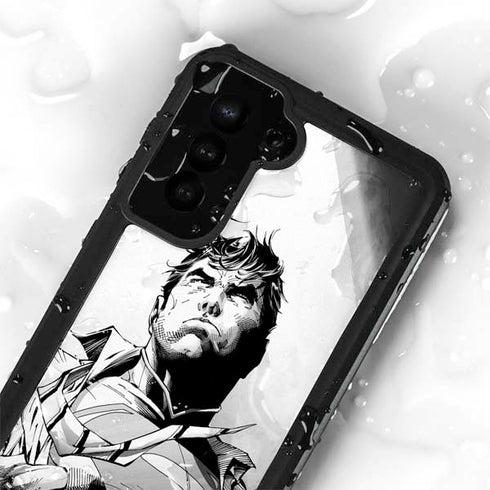 DC Comics Superman Unchained #1 SD Comic Con Variant Cover New 52 Art by Jim Lee Galaxy S24 Plus Waterproof Case