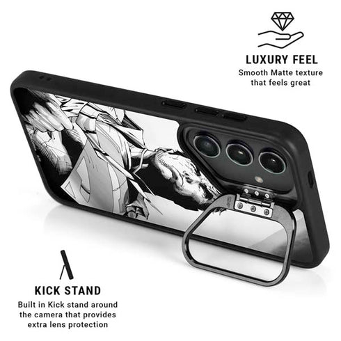 DC Comics Superman Unchained #1 SD Comic Con Variant Cover New 52 Art by Jim Lee Galaxy S25 Ultra Kickstand Case