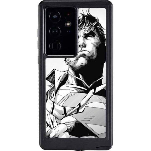 DC Comics Superman Unchained #1 SD Comic Con Variant Cover New 52 Art by Jim Lee Galaxy S24 Ultra Waterproof Case