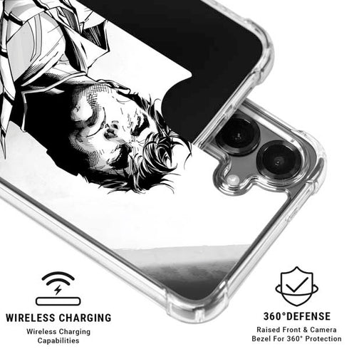 DC Comics Superman Unchained #1 SD Comic Con Variant Cover New 52 Art by Jim Lee Galaxy S26 Clear Case