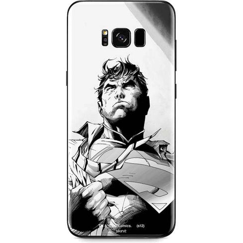 DC Comics Superman Unchained #1 SD Comic Con Variant Cover New 52 Art by Jim Lee Galaxy S8 Plus Skin