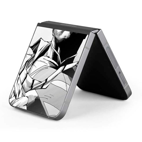 DC Comics Superman Unchained #1 SD Comic Con Variant Cover New 52 Art by Jim Lee Galaxy Z Flip6 Skin