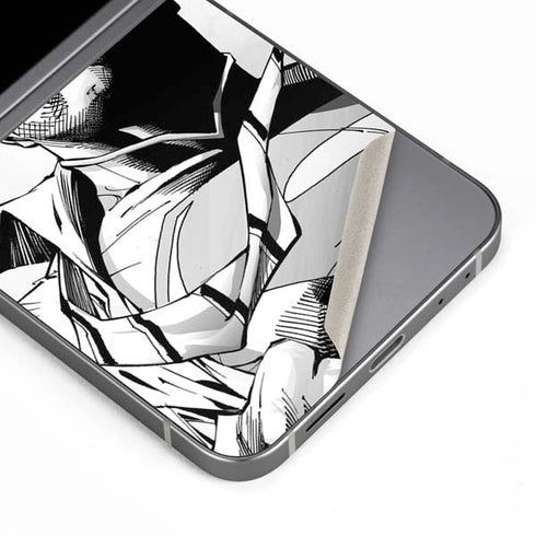 DC Comics Superman Unchained #1 SD Comic Con Variant Cover New 52 Art by Jim Lee Galaxy Z Flip6 Skin