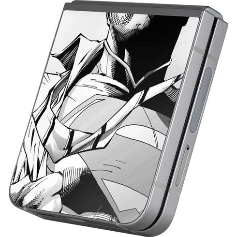 DC Comics Superman Unchained #1 SD Comic Con Variant Cover New 52 Art by Jim Lee Galaxy Z Flip6 Skin