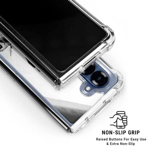 DC Comics Superman Unchained #1 SD Comic Con Variant Cover New 52 Art by Jim Lee Galaxy Z Fold6 Clear Case