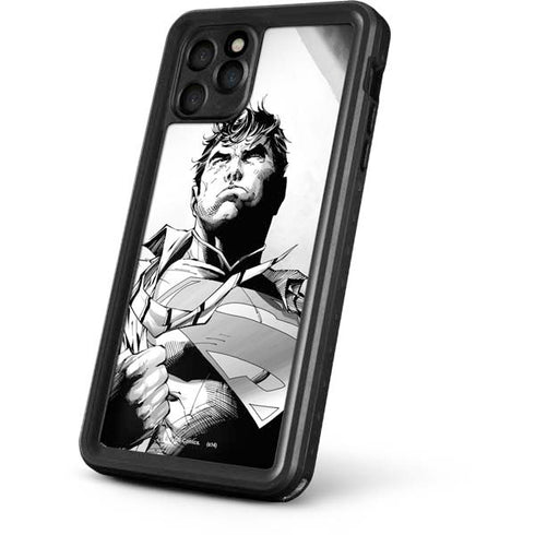 DC Comics Superman Unchained #1 SD Comic Con Variant Cover New 52 Art by Jim Lee iPhone 11 Pro Waterproof Case