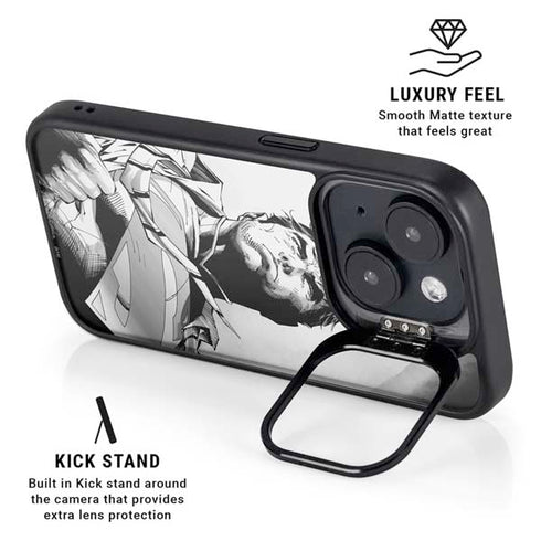 DC Comics Superman Unchained #1 SD Comic Con Variant Cover New 52 Art by Jim Lee iPhone 15 Plus Kickstand Case