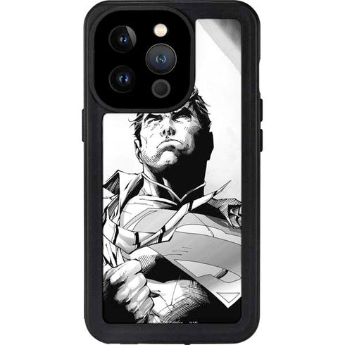 DC Comics Superman Unchained #1 SD Comic Con Variant Cover New 52 Art by Jim Lee iPhone 15 Pro Waterproof Case