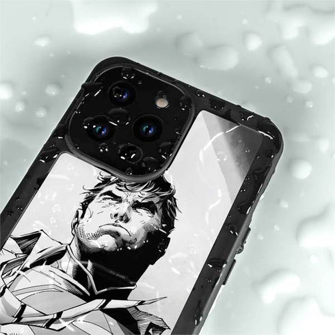 DC Comics Superman Unchained #1 SD Comic Con Variant Cover New 52 Art by Jim Lee iPhone 15 Pro Waterproof Case