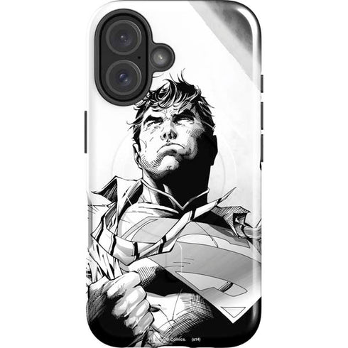 DC Comics Superman Unchained #1 SD Comic Con Variant Cover New 52 Art by Jim Lee iPhone 16 Plus Magsafe Impact Case