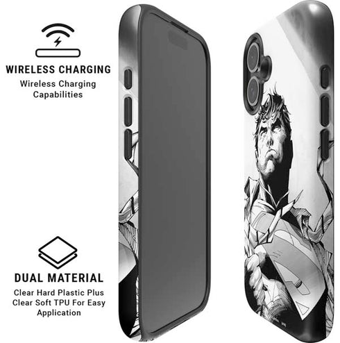 DC Comics Superman Unchained #1 SD Comic Con Variant Cover New 52 Art by Jim Lee iPhone 16 Plus Magsafe Impact Case