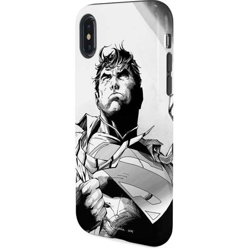 DC Comics Superman Unchained #1 SD Comic Con Variant Cover New 52 Art by Jim Lee iPhone X Pro Case