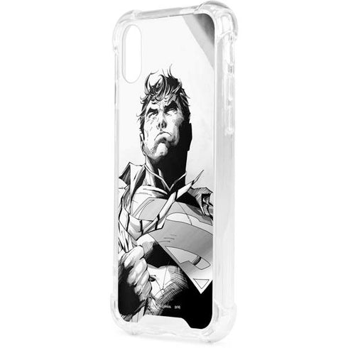 DC Comics Superman Unchained #1 SD Comic Con Variant Cover New 52 Art by Jim Lee iPhone XS Clear Case