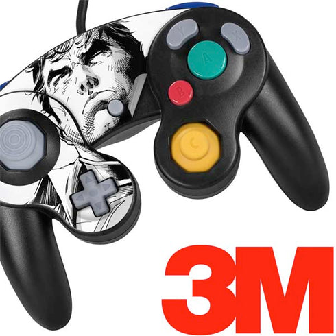 DC Comics Superman Unchained #1 SD Comic Con Variant Cover New 52 Art by Jim Lee Nintendo GameCube Controller Skin