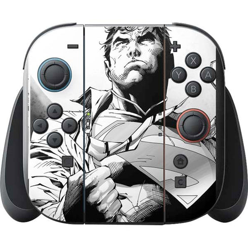 DC Comics Superman Unchained #1 SD Comic Con Variant Cover New 52 Art by Jim Lee Nintendo Switch 2 (2025) with Joy-Con Skin