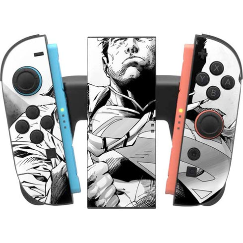 DC Comics Superman Unchained #1 SD Comic Con Variant Cover New 52 Art by Jim Lee Nintendo Switch 2 (2025) Joy-Con Controller Skin