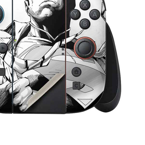 DC Comics Superman Unchained #1 SD Comic Con Variant Cover New 52 Art by Jim Lee Nintendo Switch 2 (2025) Joy-Con Controller Skin