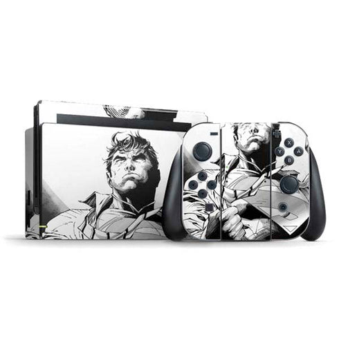 DC Comics Superman Unchained #1 SD Comic Con Variant Cover New 52 Art by Jim Lee Nintendo Switch Bundle Skin