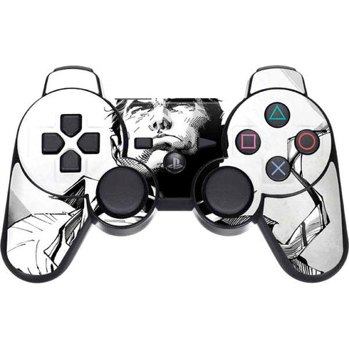 DC Comics Superman Unchained #1 SD Comic Con Variant Cover New 52 Art by Jim Lee PS3 Dual Shock wireless controller Skin