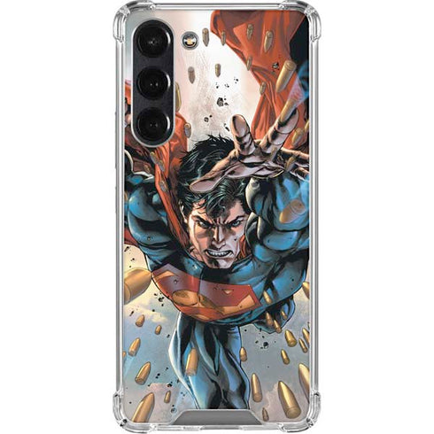 DC Comics Superman Adventures of Superman #3 Art by Stephen Segovia Galaxy S24 FE Clear Case