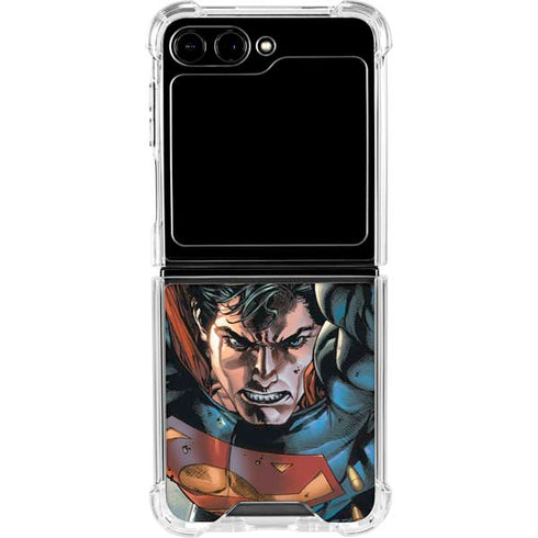 DC Comics Superman Adventures of Superman #3 Art by Stephen Segovia Galaxy Z Flip6 Clear Case