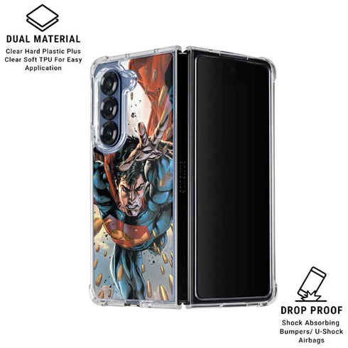 DC Comics Superman Adventures of Superman #3 Art by Stephen Segovia Galaxy Z Fold6 Clear Case