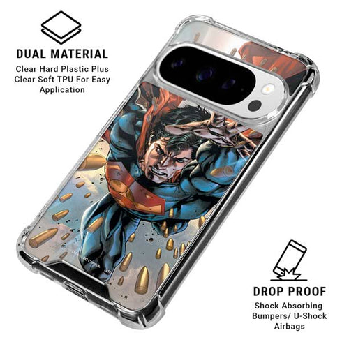 DC Comics Superman Adventures of Superman #3 Art by Stephen Segovia Google Pixel 10 Pro XL Clear Case