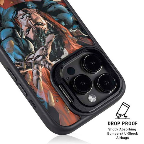 DC Comics Superman Adventures of Superman #3 Art by Stephen Segovia iPhone 13 Pro Max Kickstand Case