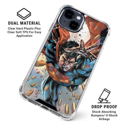 DC Comics Superman Adventures of Superman #3 Art by Stephen Segovia iPhone 15 Clear Case