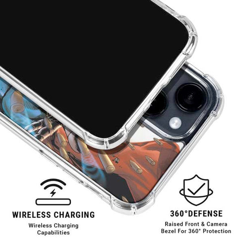 DC Comics Superman Adventures of Superman #3 Art by Stephen Segovia iPhone 15 Clear Case