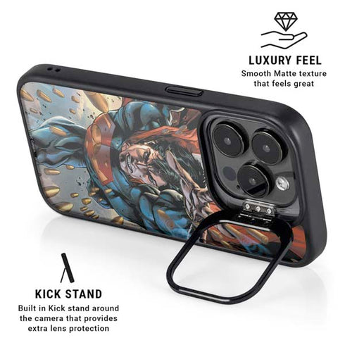 DC Comics Superman Adventures of Superman #3 Art by Stephen Segovia iPhone 15 Pro Kickstand Case