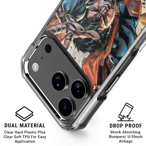 DC Comics Superman Adventures of Superman #3 Art by Stephen Segovia iPhone 18 Pro Clear Case