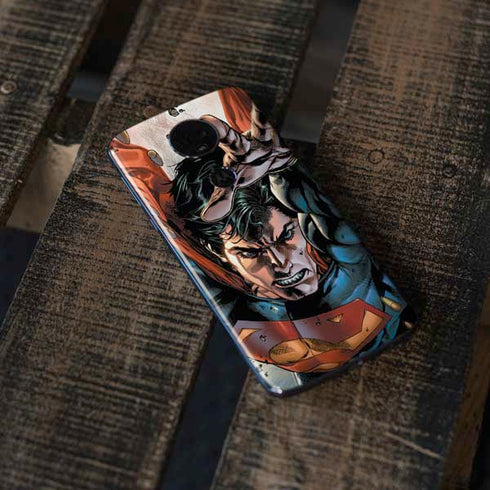 DC Comics Superman Adventures of Superman #3 Art by Stephen Segovia Moto E5 Plus Skin