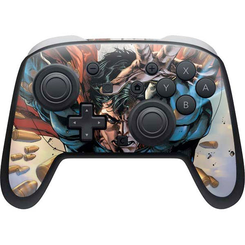 DC Comics Superman Adventures of Superman #3 Art by Stephen Segovia Nintendo Switch 2 (2025) Pro Controller Skin