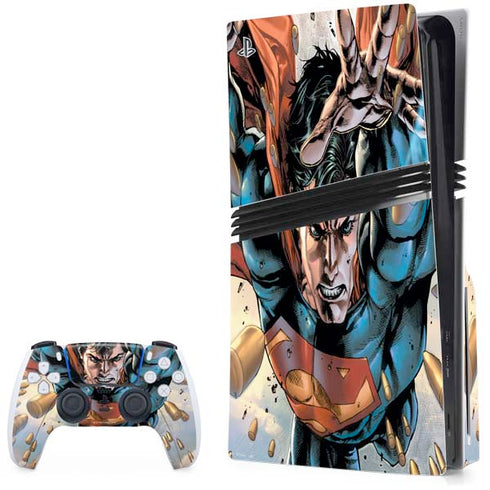 DC Comics Superman Adventures of Superman #3 Art by Stephen Segovia PS5 Pro Disk Bundle Skin