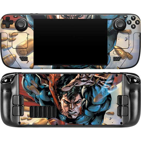 DC Comics Superman Adventures of Superman #3 Art by Stephen Segovia Steam Deck Handheld Gaming Computer OLED Skin