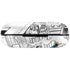 DC Comics Superman Super Speed Flying Over City Amazon Echo Buds Skin