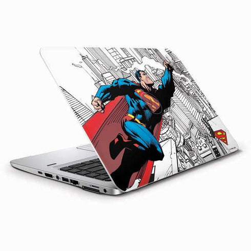 DC Comics Superman Super Speed Flying Over City HP Elitebook Skin