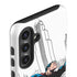 DC Comics Superman Super Speed Flying Over City Galaxy S25 Impact Case